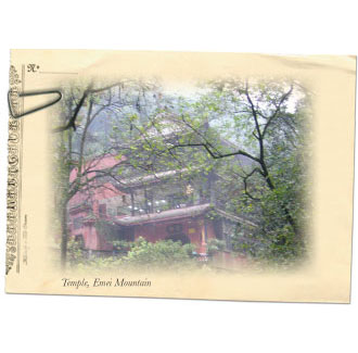 Temple, Emei Mountain